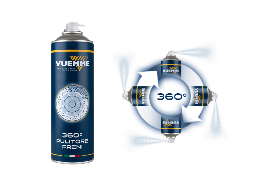 News 360° Brake cleaner Vuemme