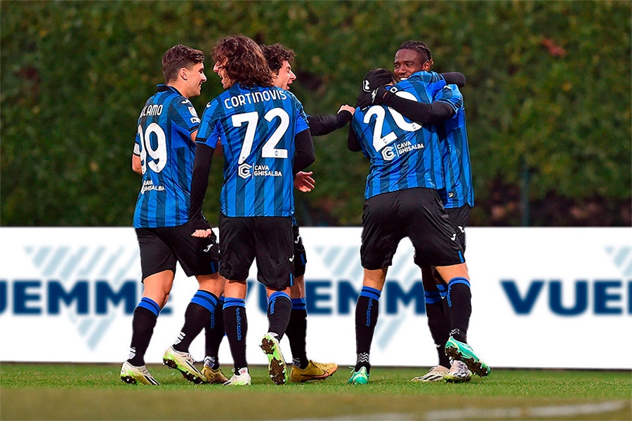 Vuemme annuncia la nuova sponsorizzazione  con la squadra di calcio Atalanta U23 - Vuemme annuncia la nuova sponsorizzazione  con la squadra di calcio Atalanta U23