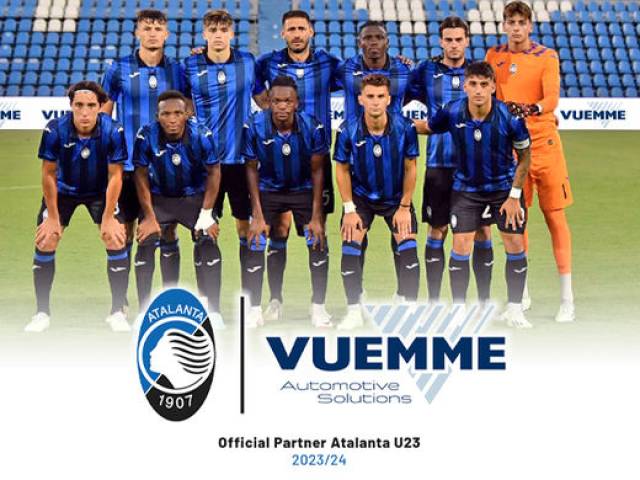 Vuemme annuncia la nuova sponsorizzazione  con la squadra di calcio Atalanta U23